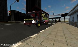 Truck Indonesia Simulator 2023 capture d'écran 2