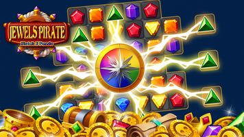 Jewels Pirate: Match 3 Puzzle poster