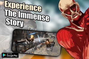 AOT Mobile - Attack on Titan Game Walkthrough الملصق