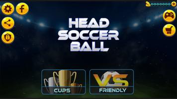 Head Soccer Ball-poster