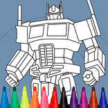 Autorobot Coloring Book
