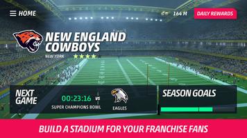 ENDZONE - Online Franchise Football Manager Game ポスター