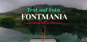 Text auf Foto - Fontmania