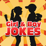 Girl And Boy Jokes-icoon