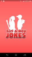 Girl And Boy Jokes Affiche