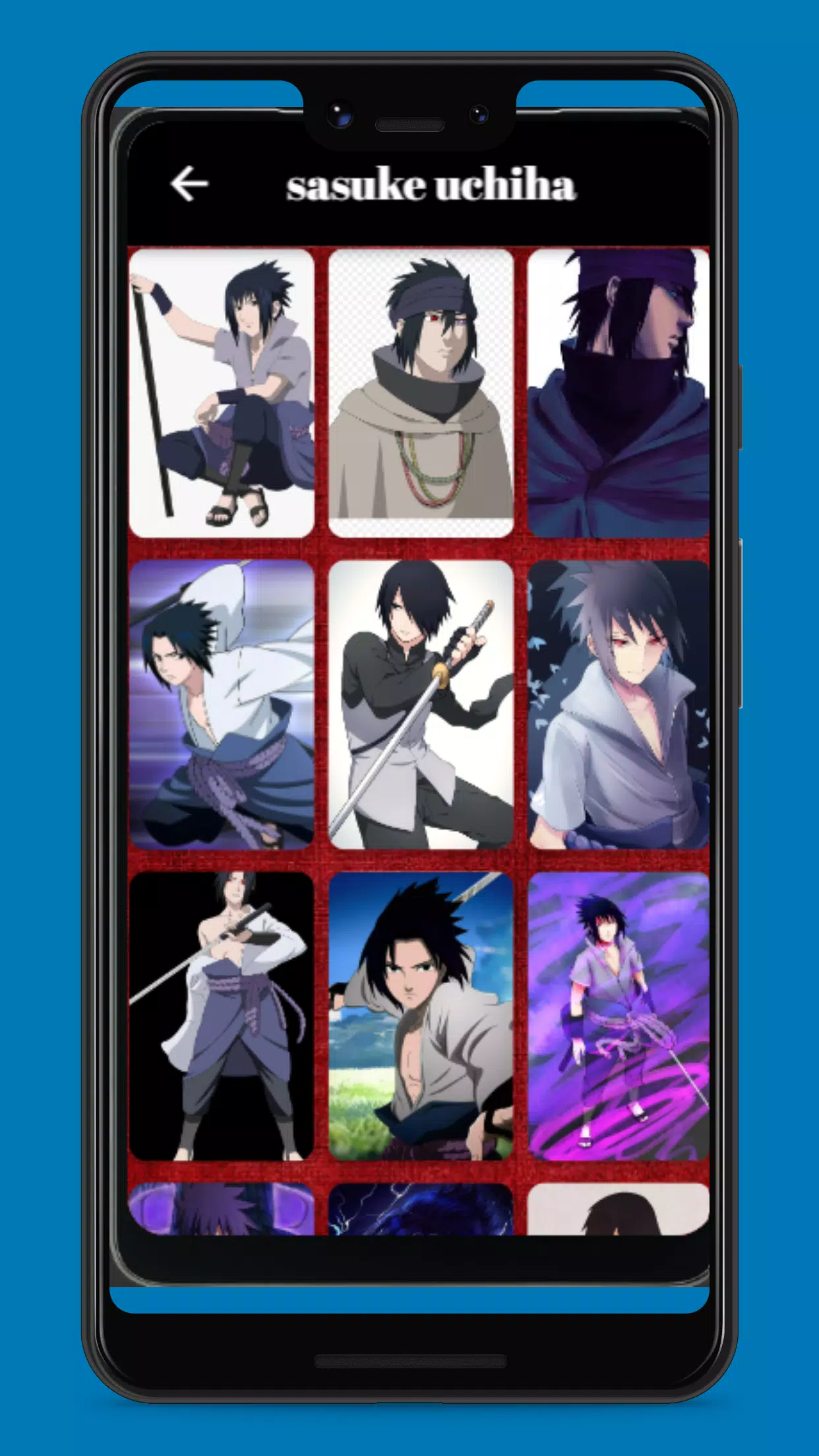 Sasuke Uchiha Wallpaper HD 4K - Apps on Google Play