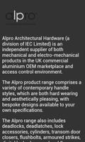 Alpro Architectural Hardware स्क्रीनशॉट 3
