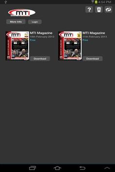 MTI Magazine 海报