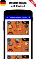 Deutsch lernen mit Podcasts পোস্টার