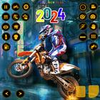 3D Stunt Bike Racing Game ikon