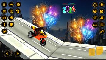 3D Stunt Bike Racing Game capture d'écran 3