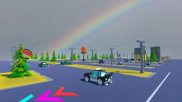 Vice Citi 3D Police Car Chase imagem de tela 2