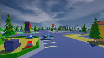 Vice Citi 3D Police Car Chase screenshot 3