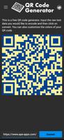 2 Schermata Generatore di codice QR