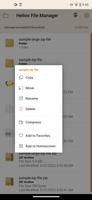 Helios File Manager screenshot 2