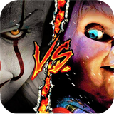 Pennywise v.s chucky wallpaper आइकन