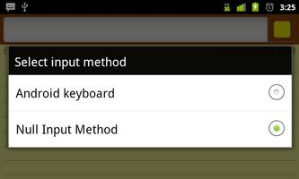 Null Input Method screenshot 1