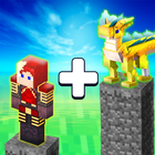 Pixel dragon: merge games icono