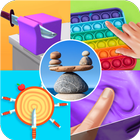 Antistress Fidget Toys: Pop it icon