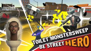 Hunt Skibydy Toilet Battle poster