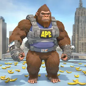 Apes Evolution Gorilla Run