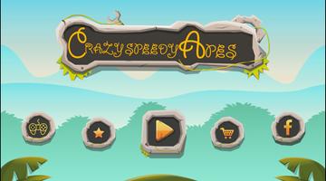 Crazy Speedy Apes imagem de tela 1