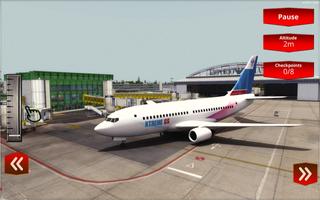 Airplane Flight Simulator: Tourist Transport โปสเตอร์