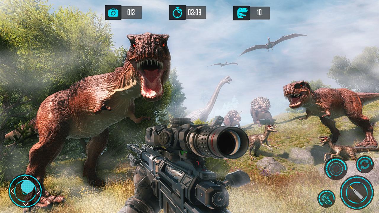 Descarga de APK de Juegos de caza de dinosaurios para Android Descarga de APK de Juegos de caza de dinosaurios para Android