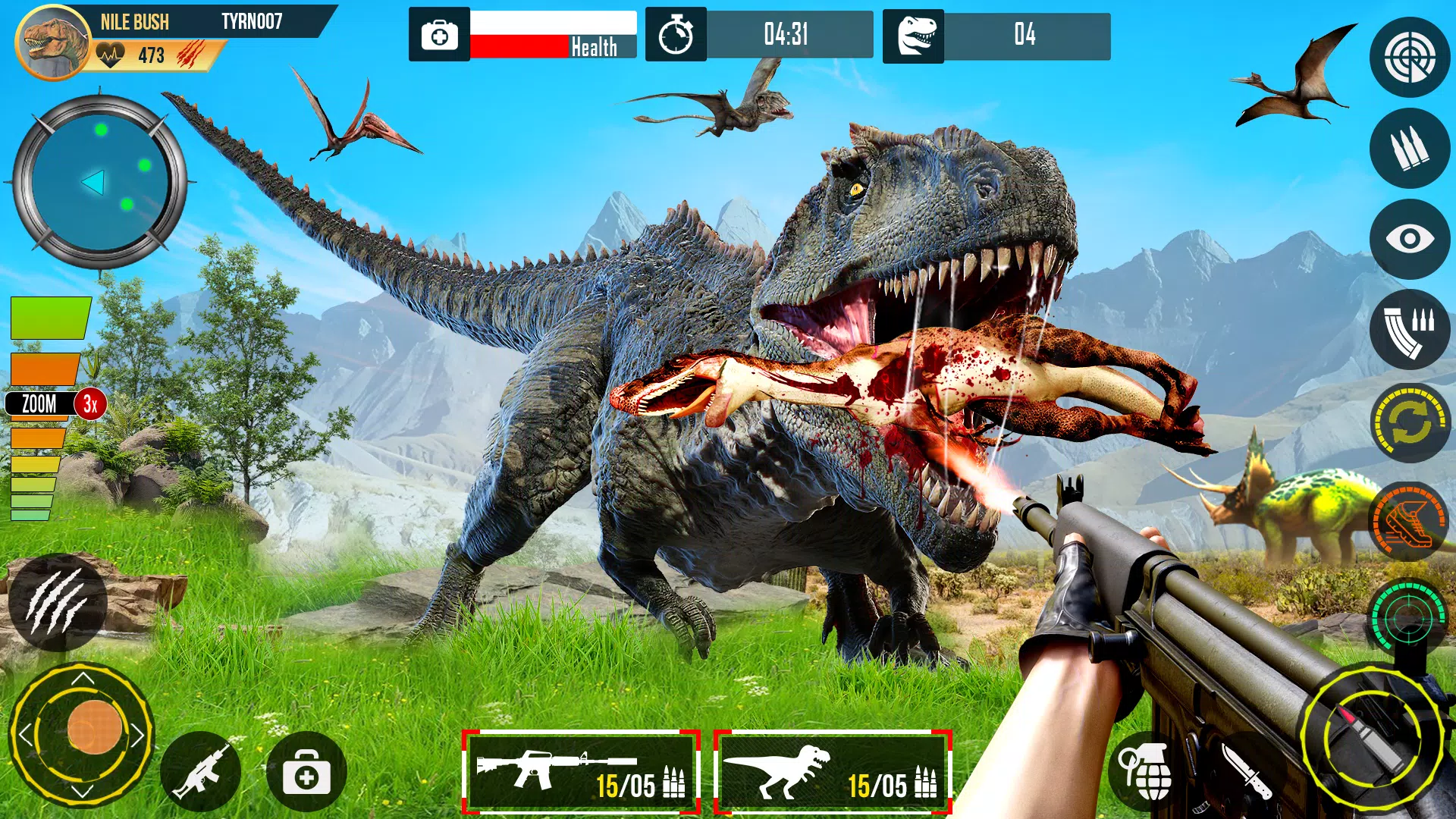 clássico dinossauro Caçando livre jogos - Download do APK para Android