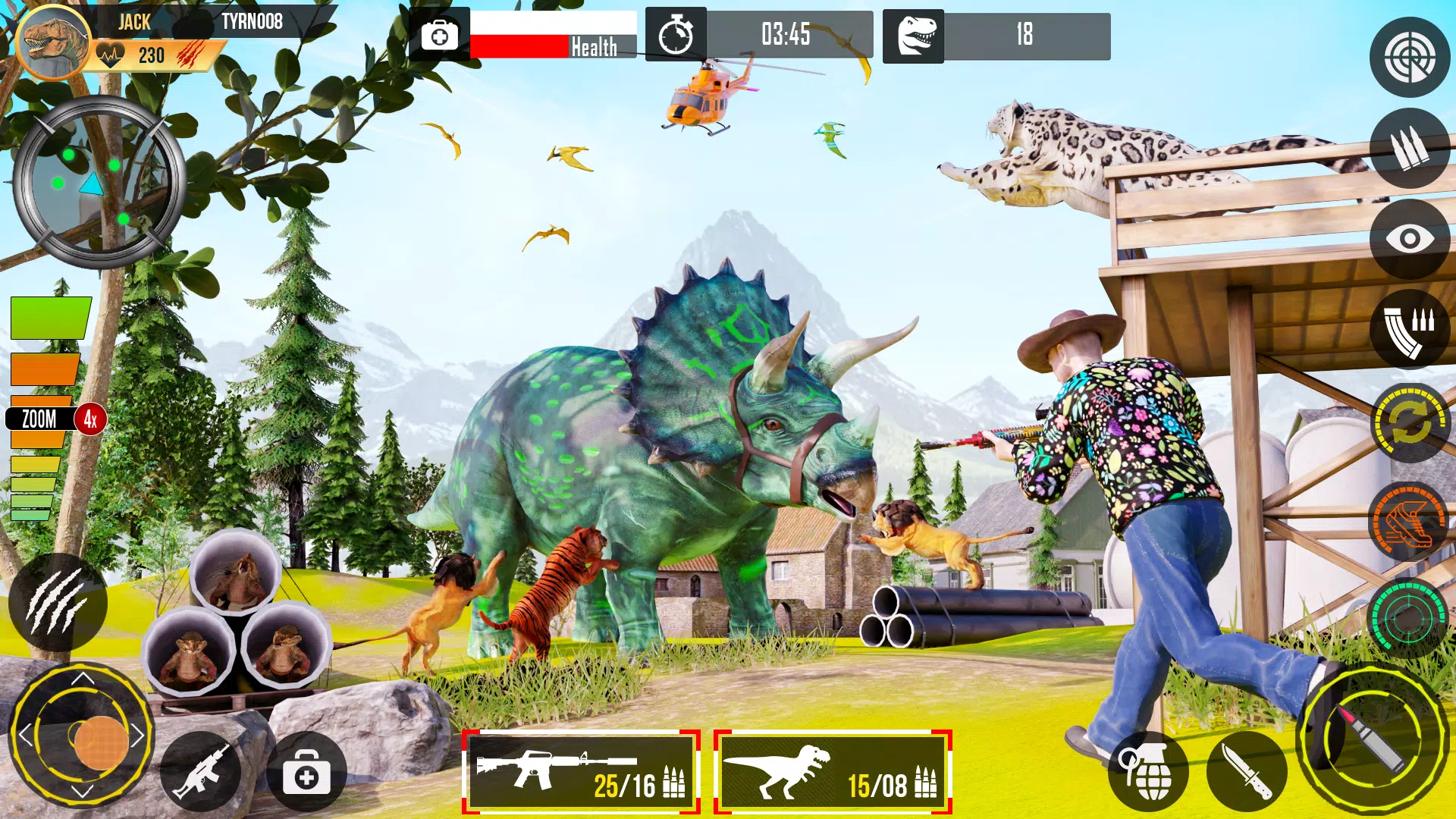 Download do APK de Caça ao Dinossauro Real Dino para Android