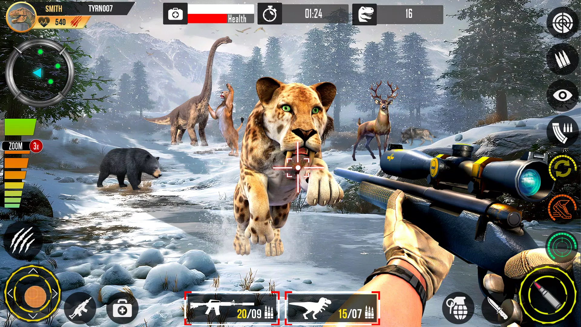 Dinosaur game: Dinosaur Hunter 2.9 Free Download