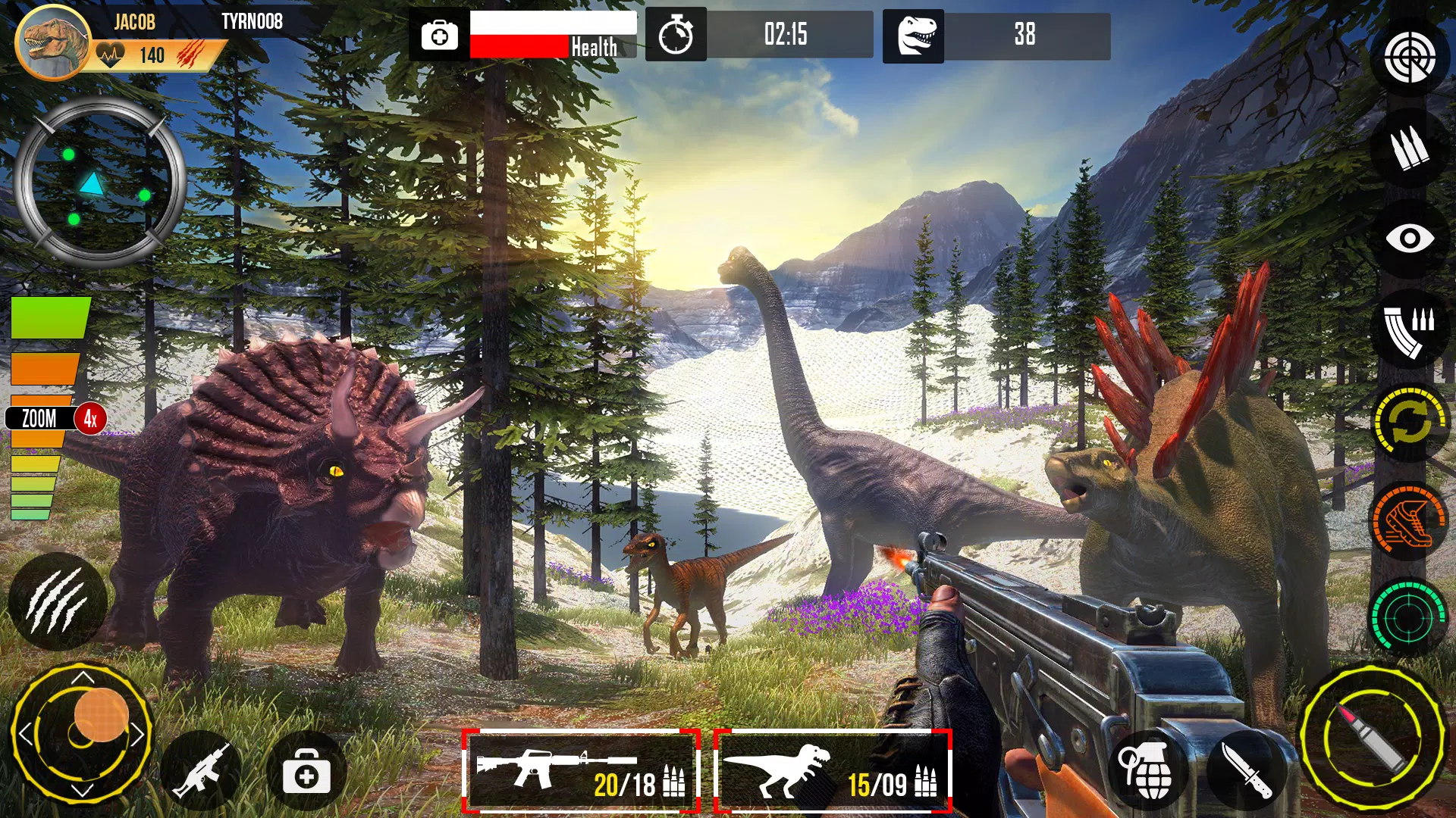 Download do APK de Caça ao Dinossauro Real Dino para Android