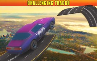 Real Impossible Car Stunts Sim اسکرین شاٹ 1