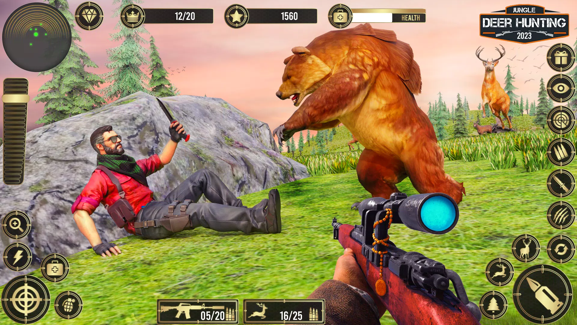 Download do APK de Caça ao Coelho 3D - Jogo de Armas para Android