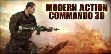 Modern Action Commando 3D