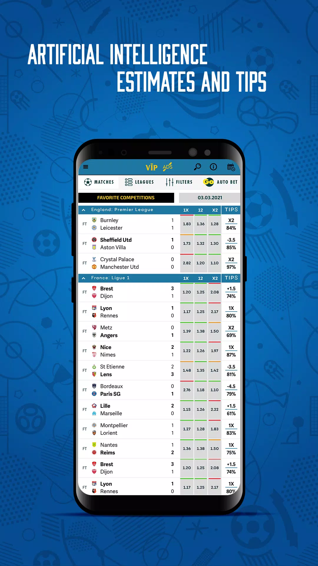 AI Football Predictions APK pour Android Télécharger