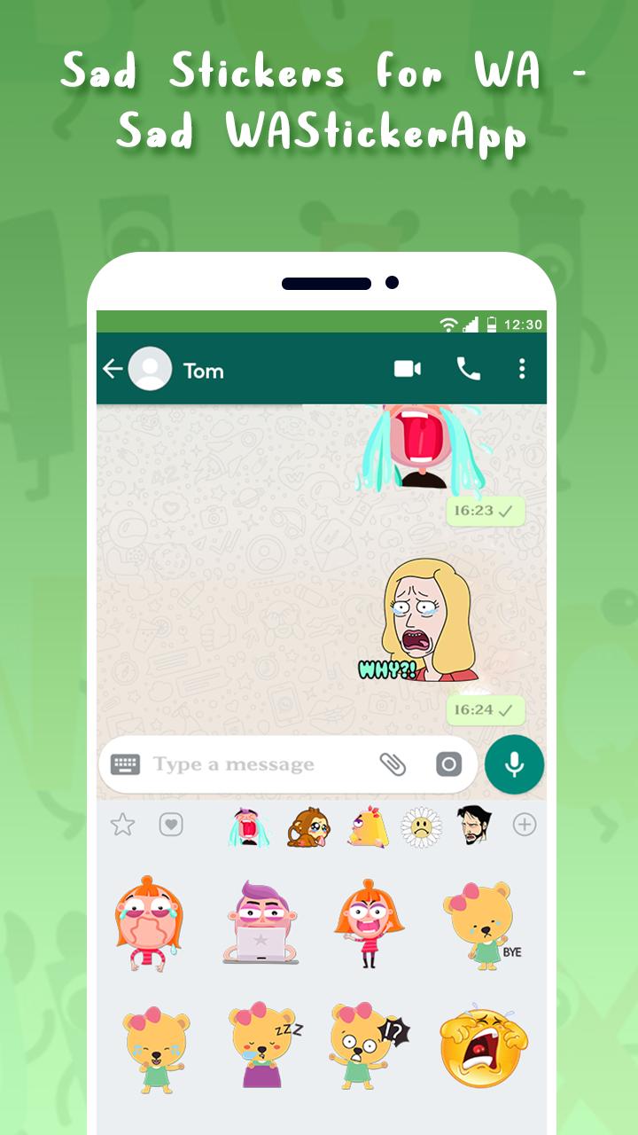 Sad Stickers For Wa Sad Wastickerapps For Android Apk Download