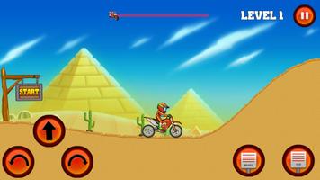 Moto Hill Bike Racing постер