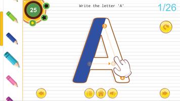 ABC Learning Book : Trace, Learn Alphabets by Hand 海報