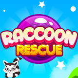Raccoon Rescue: Best Bubble Shooter. New Free 2018 icône