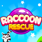 آیکون‌ Raccoon Rescue: Best Bubble Shooter. New Free 2018