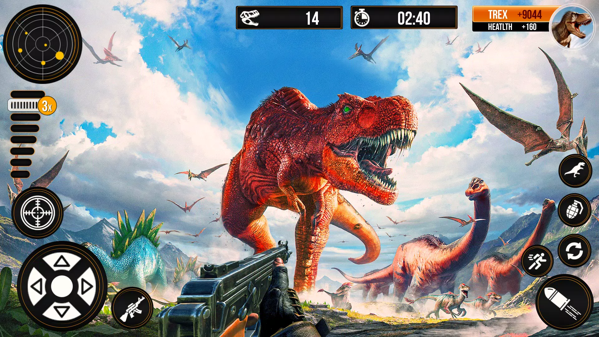 Download do aplicativo Caçador de dinossauros real 2023 - Grátis - 9Apps