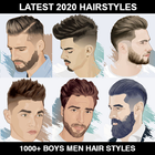 آیکون‌ 1000+ Boys Men Hairstyles and Hair cuts 2020