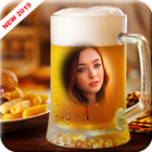 Beer Glass Photo Frame أيقونة