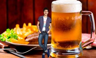 Beer Glass Photo Frame تصوير الشاشة 1