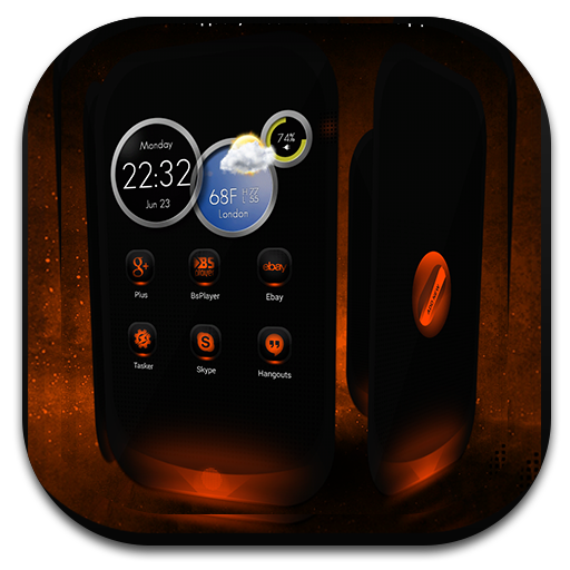 MagicOrange NextLauncher Theme