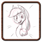 How to draw a pony icon