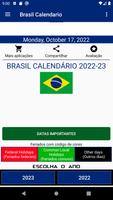 Brasil Calendário 2023 海報
