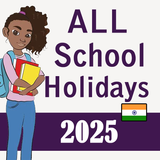 School Holidays 2025-icoon