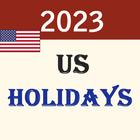 US Holidays 2023 icône